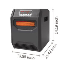 Load image into Gallery viewer, WEWARM Infrared Space Electric Fan Heater