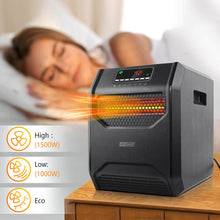 Load image into Gallery viewer, WEWARM Infrared Space Electric Fan Heater
